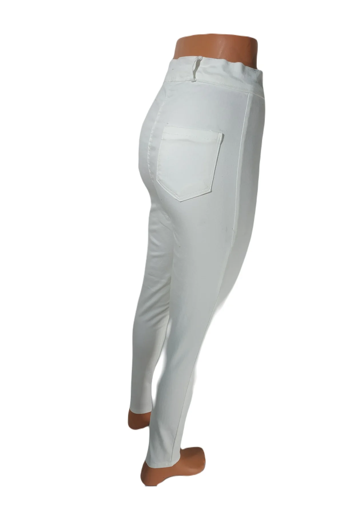 Beyaz Kot Pantolon - KG TEKSTİL Görsel 4