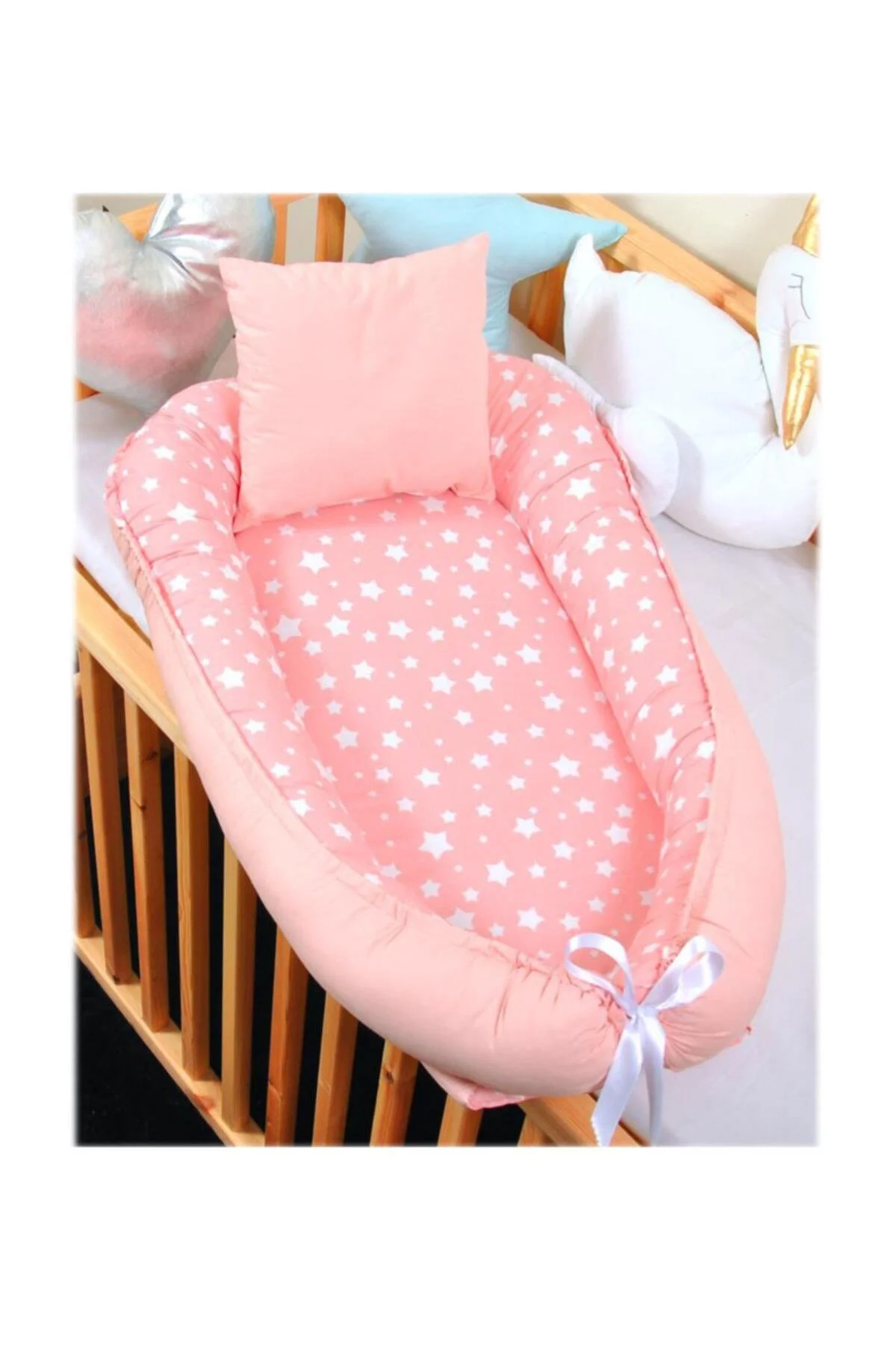 Babynest Bebek Beşikleri Yatağı Anne Yanı Baby Nest Pembe Pyp134 - Keep Armor Görsel 2