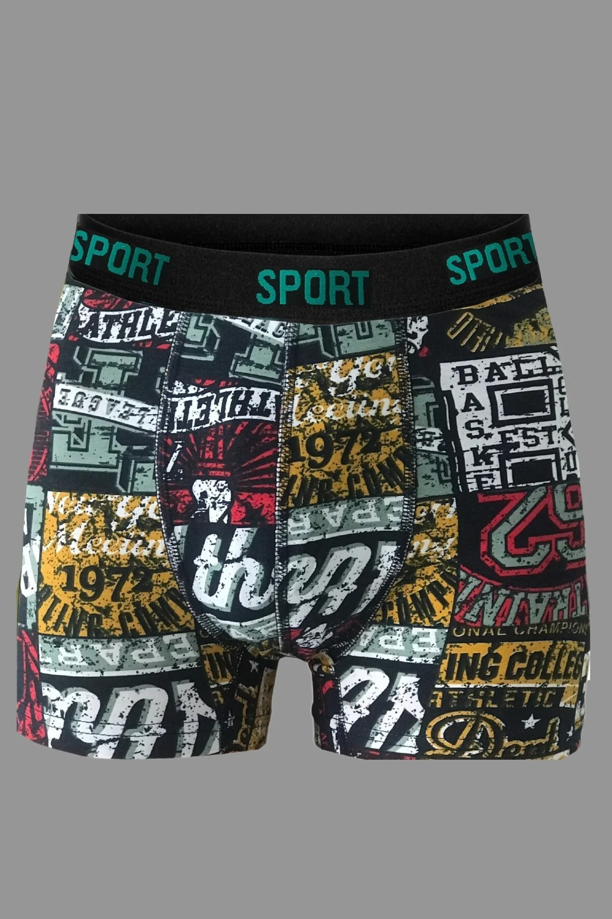 Erkek Desenli Premium Penye Pamuklu Likralı Boxer - 10'lu Set - Vien&Karl Görsel 7