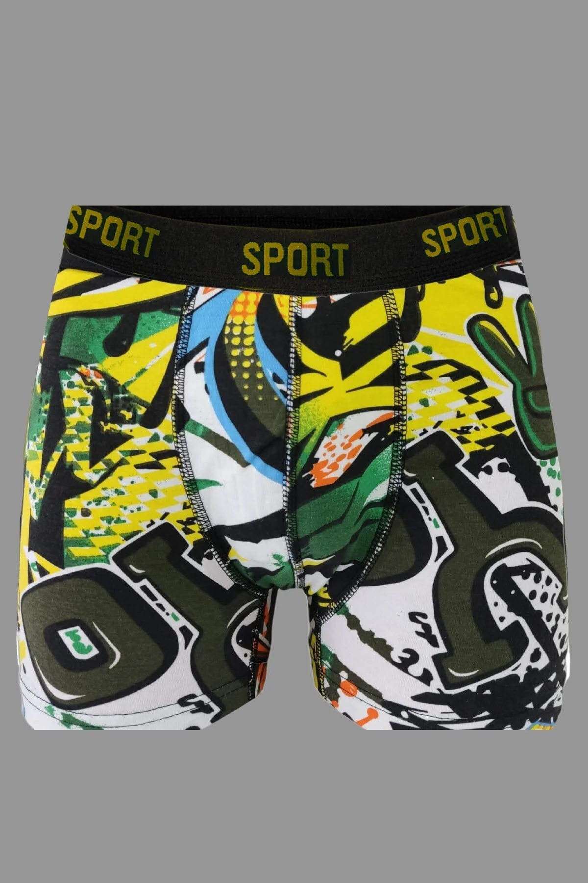 Erkek Desenli Premium Penye Pamuklu Likralı Boxer - 10'lu Set - Vien&Karl Görsel 6