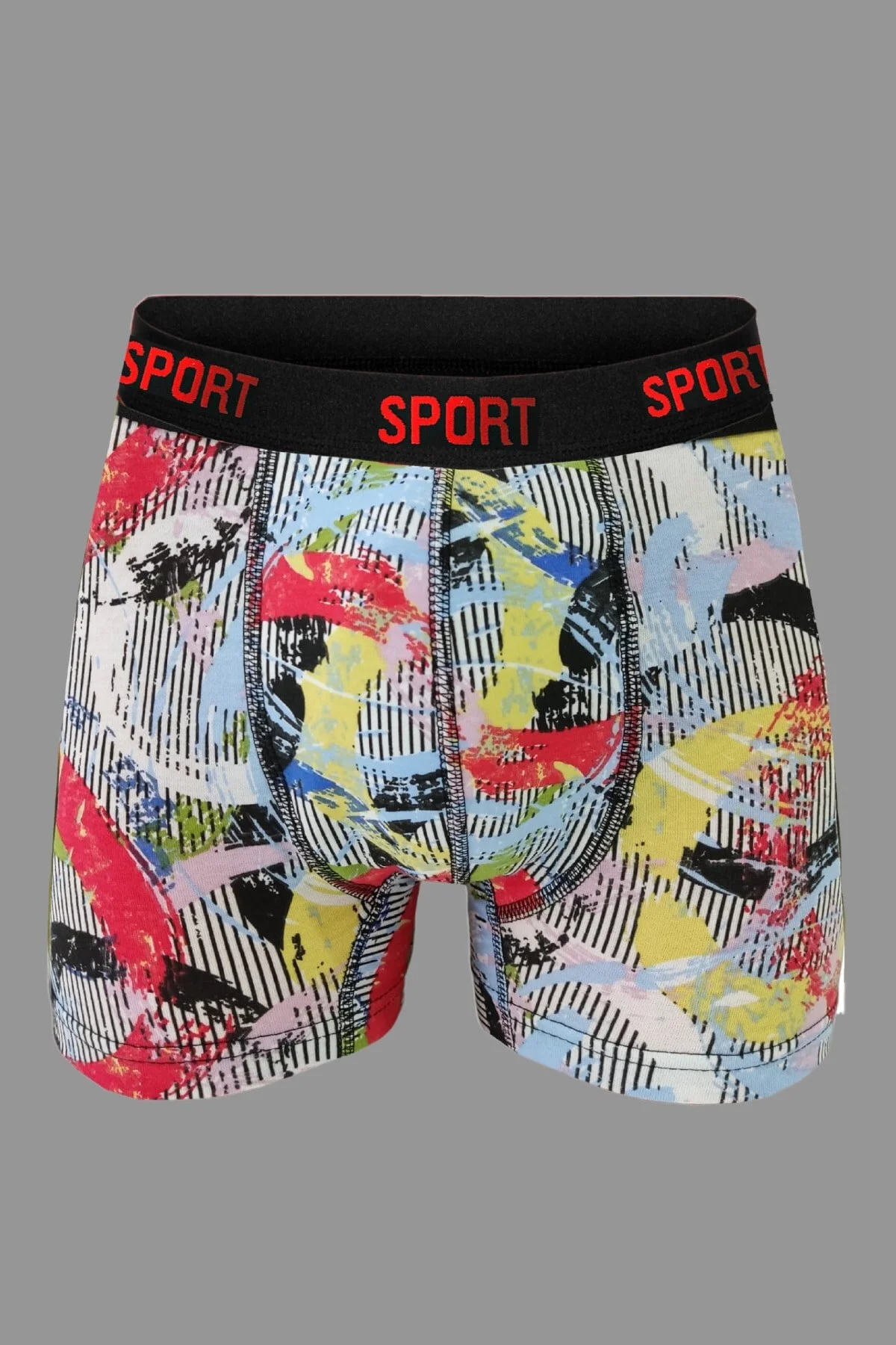 Erkek Desenli Premium Penye Pamuklu Likralı Boxer - 10'lu Set - Vien&Karl Görsel 4
