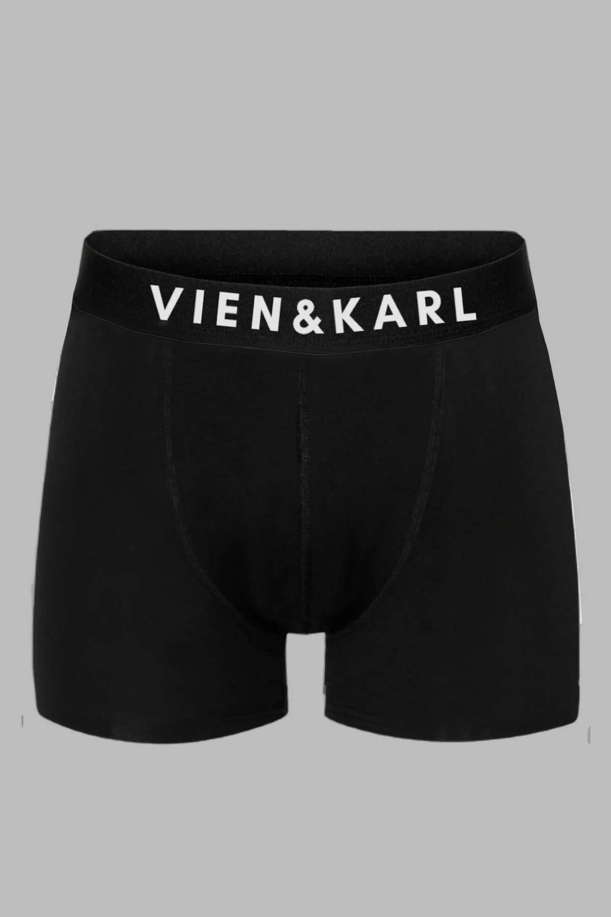 Erkek Premium Kutuda 3 Siyah Boxer 4 Bambu Çorap Set - Vien&Karl Görsel 3