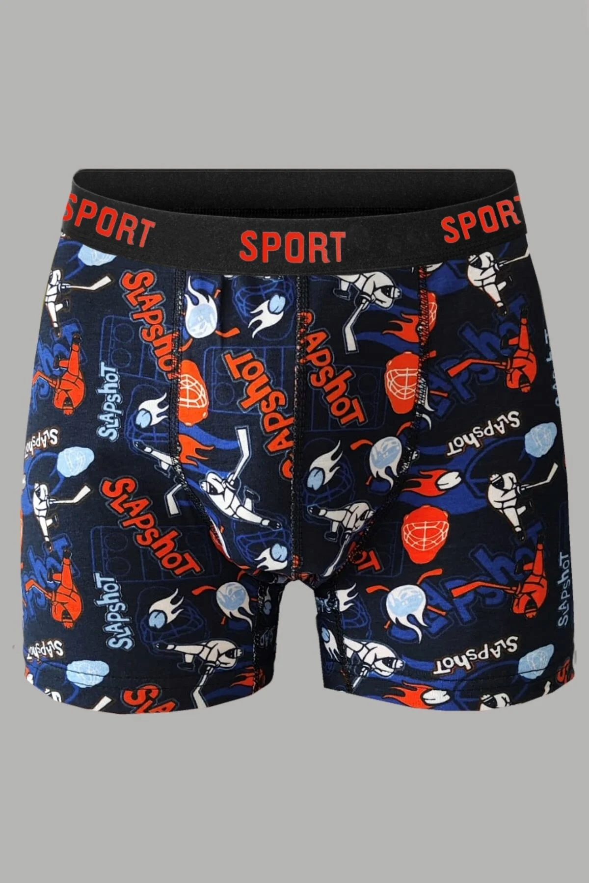 Desenli Düz Karışık Erkek 9'lu Paket Pamuklu Boxer - DeeAn Görsel 8