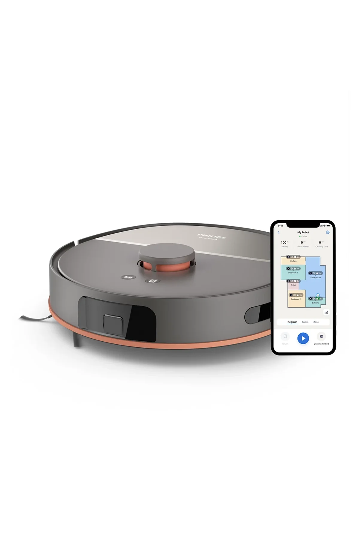 PHILIPS XU-5000-10 ISLAK-KURUROBOT SÜPÜRGE