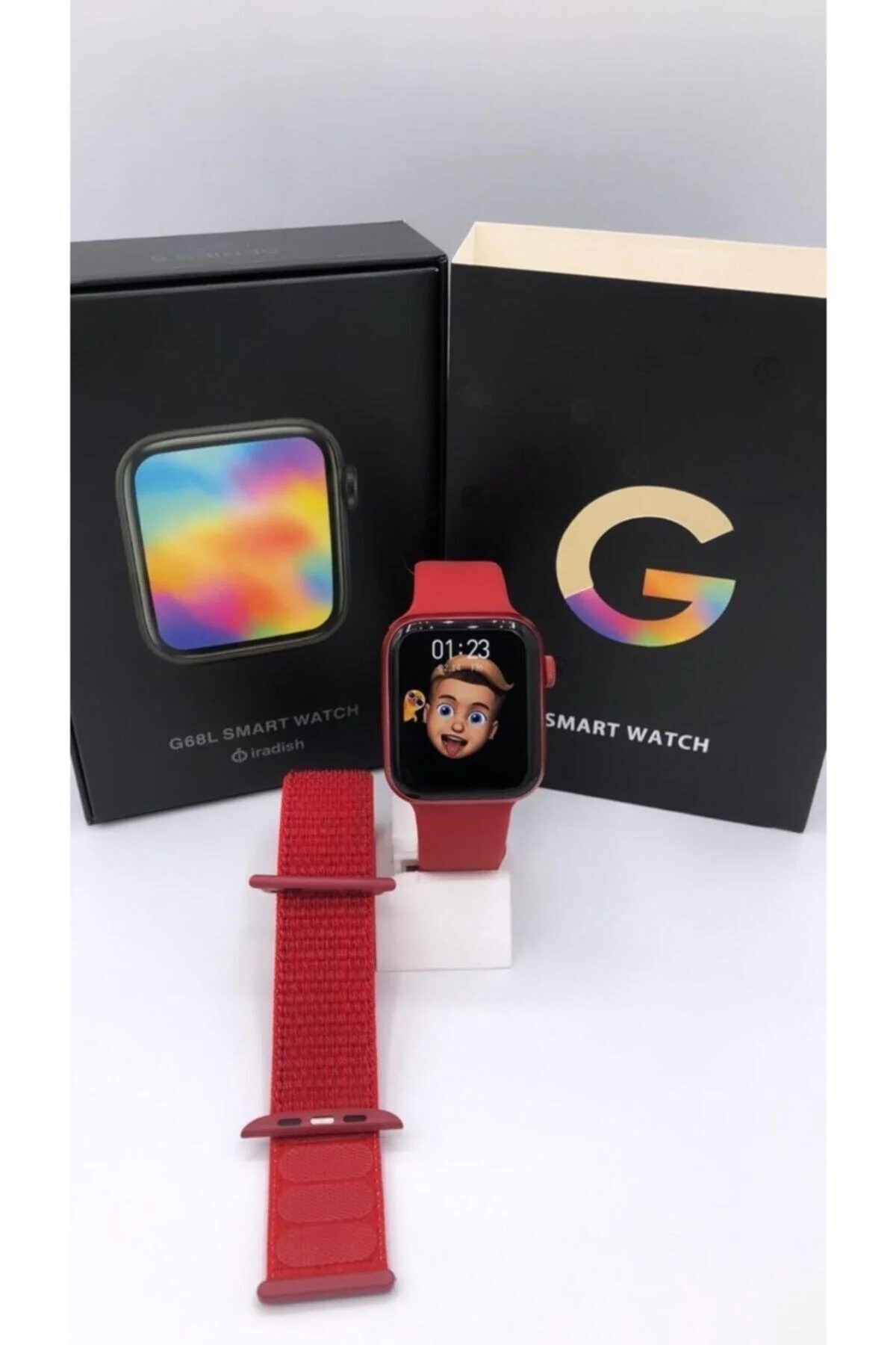G68l Smart Watch 6s Akıllı Saat Konuşma Özellikli Türkçe Menü Yan Tuşlar Aktif Uygulama - pazariz Görsel 2