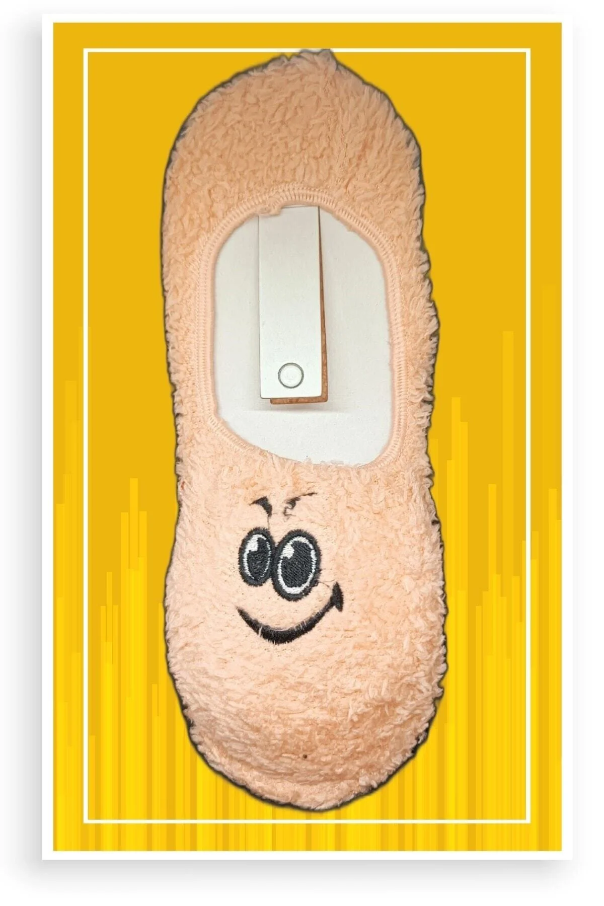 Kadın Renkli Peluş Babet Patik Çorap Wellsoft Uyku Çorabı Yumuşak