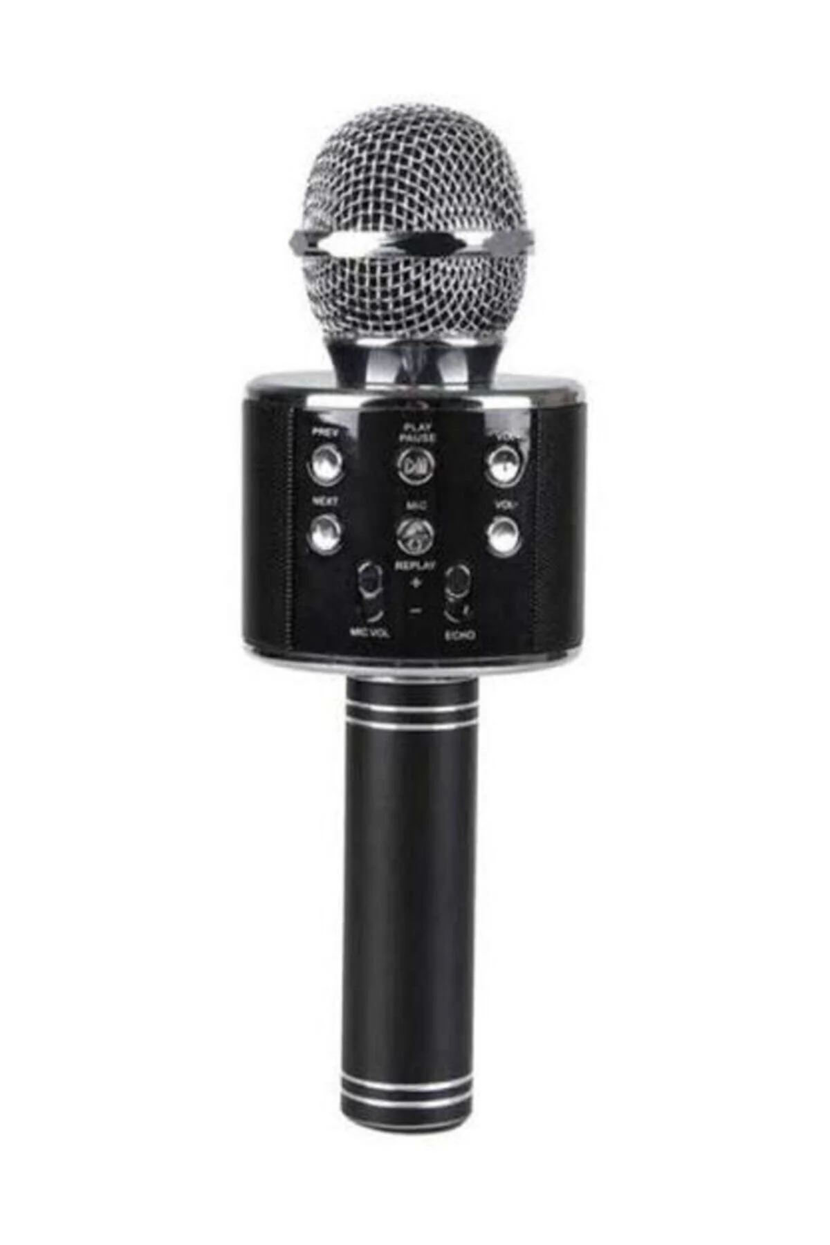 Wster Ws-858 Karaoke Mikrofon Bluetooth Hoparlör Aux Usb Mikro Sd Kart Girişli