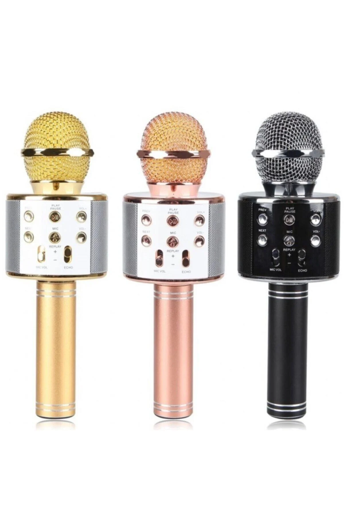 Karaoke Mikrofon Bluetooth Hoparlör Usb Giriş - pazariz Görsel 5