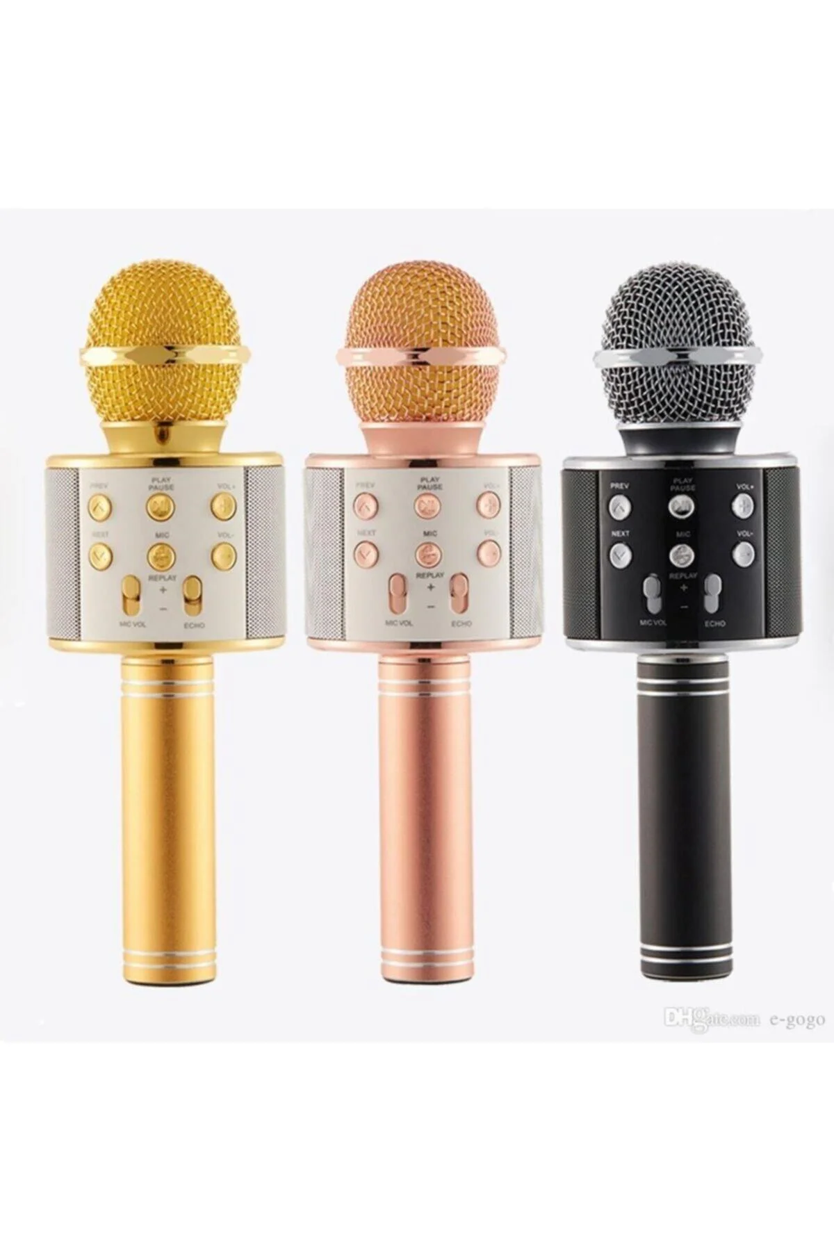 Karaoke Mikrofon Bluetooth Hoparlör Usb Giriş - pazariz Görsel 4