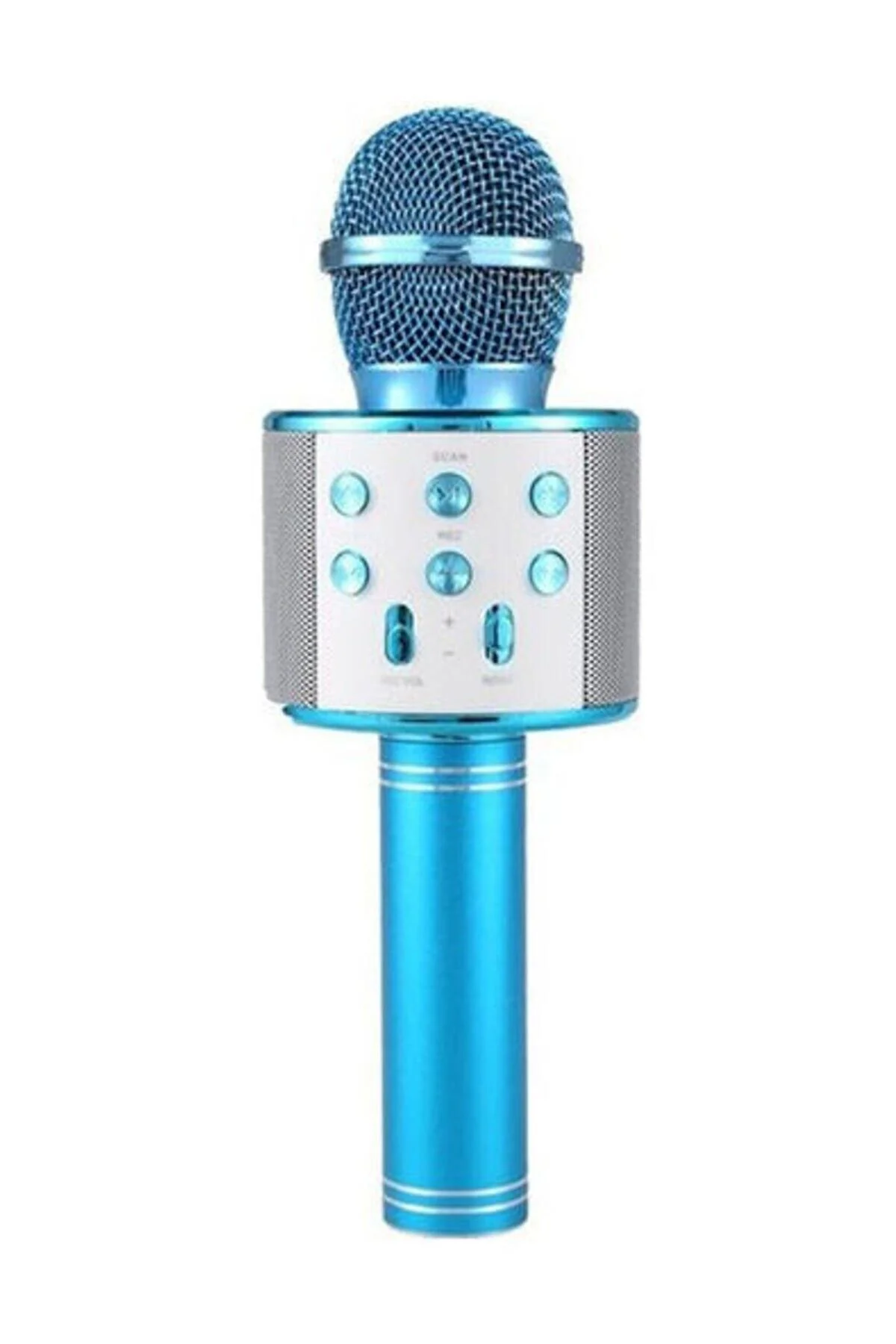 Evr Krk 02 Karaoke Mikrofon Mavi