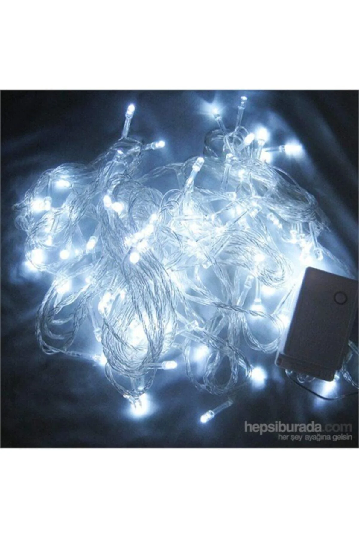 100 Ledli Gün Işığı Yılbaşı Ağacı Işığı Led Ampül - pazariz Görsel 4
