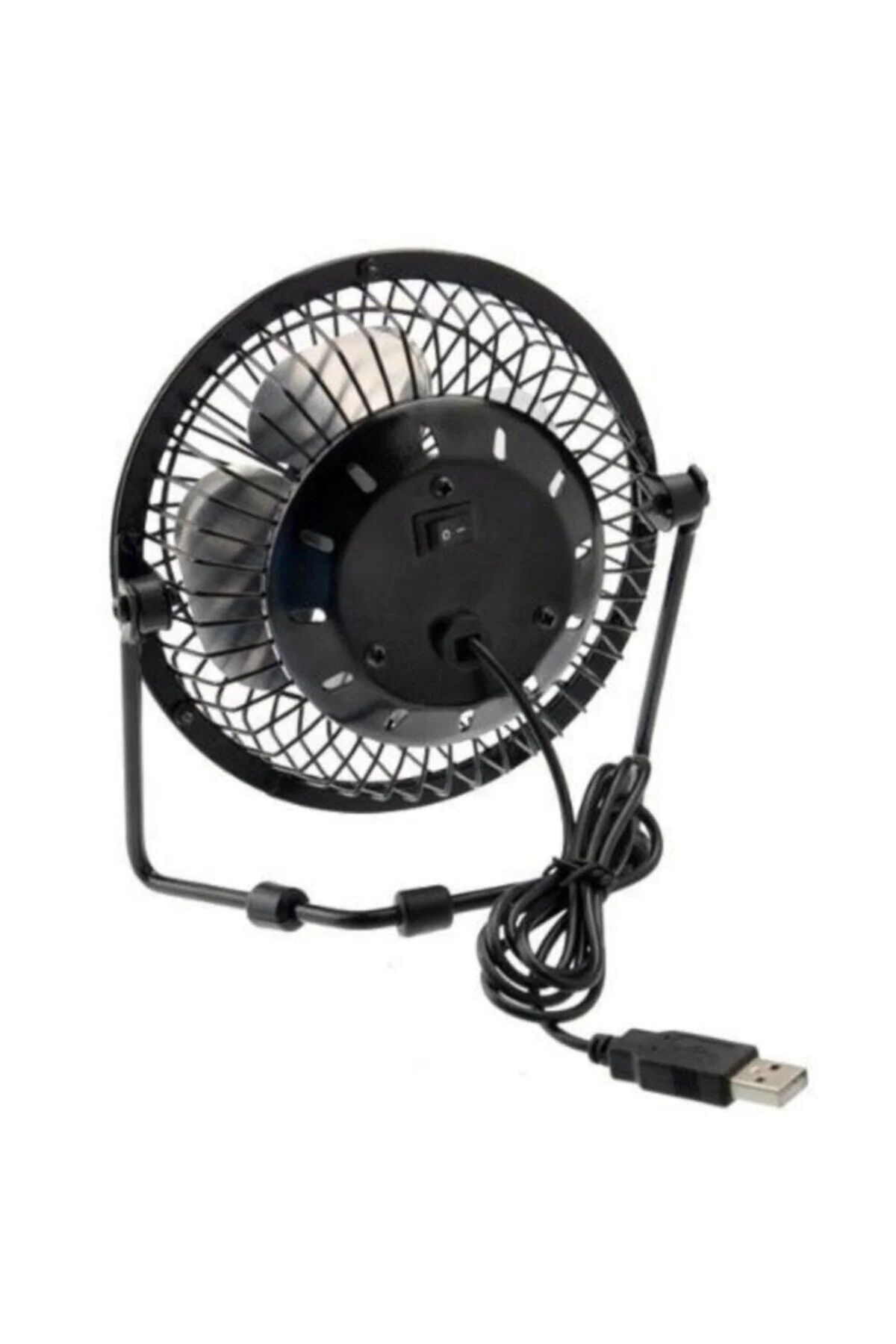 Soğutucu Serinletici Pervaneli Masaüstü Küçük Ayaklı Vantilatör Klima Usb Fan Metal Fan - pazariz Görsel 5