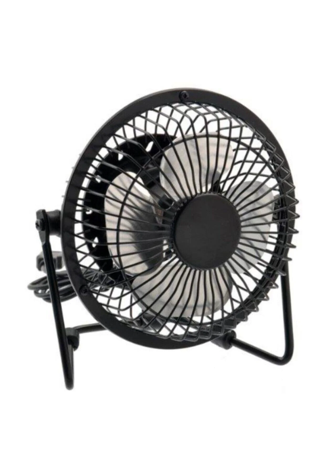 Soğutucu Serinletici Pervaneli Masaüstü Küçük Ayaklı Vantilatör Klima Usb Fan Metal Fan - pazariz Görsel 4