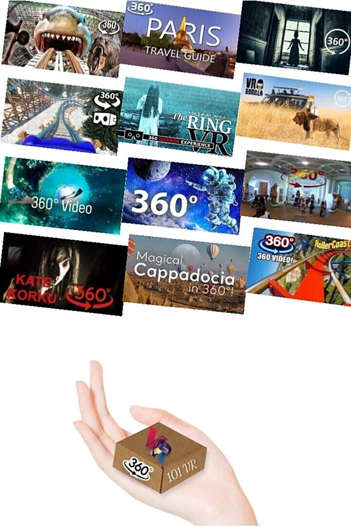 Vr Sanal Gerçeklik 101 Farklı Eğlence Seti - pazariz Görsel 3