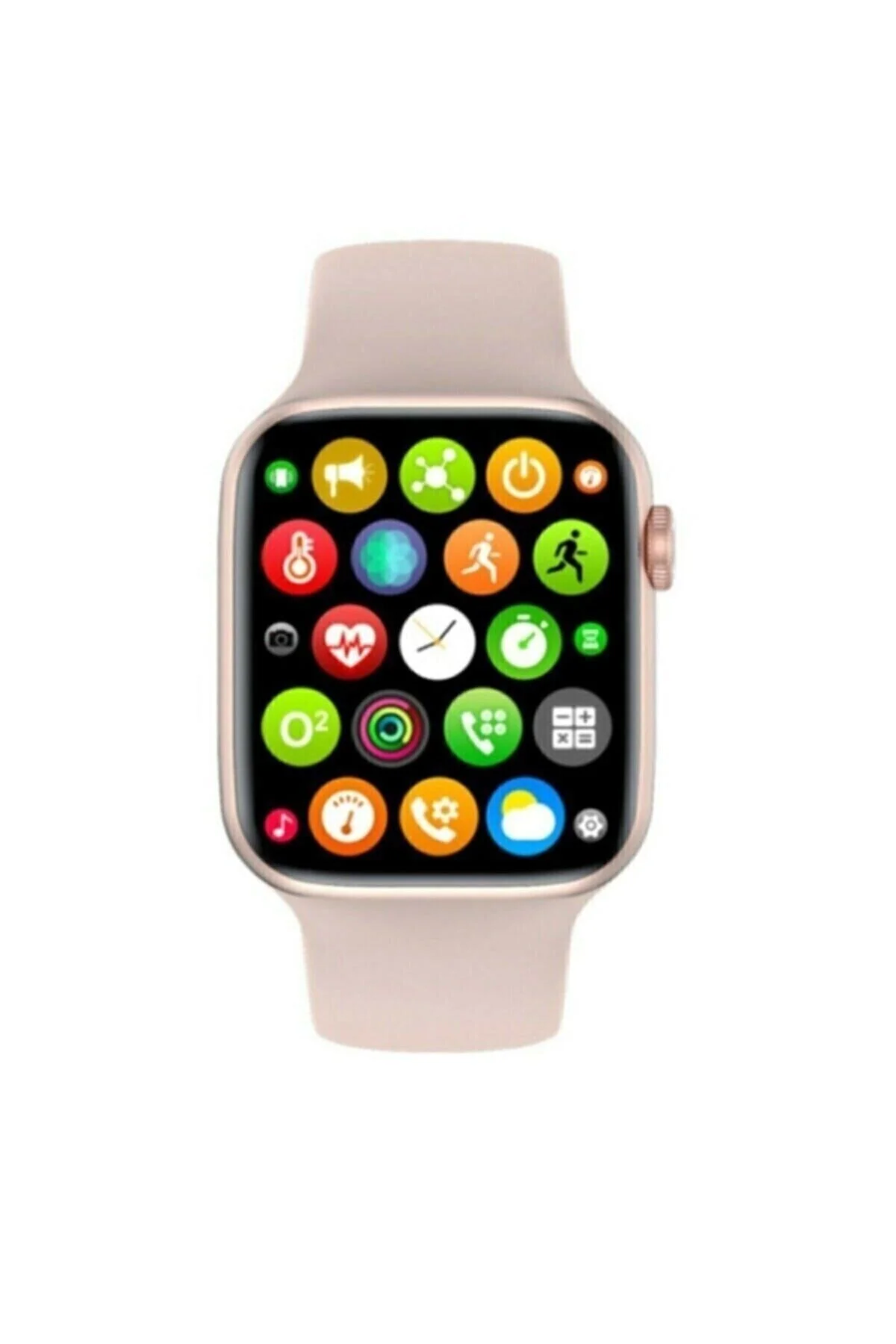 Watch 7 Pro Max Yeni Kasa Çift Tuş Aktif Konuşma Özellikli Türkçe Siyah Akıllı Saat - pazariz Görsel 2