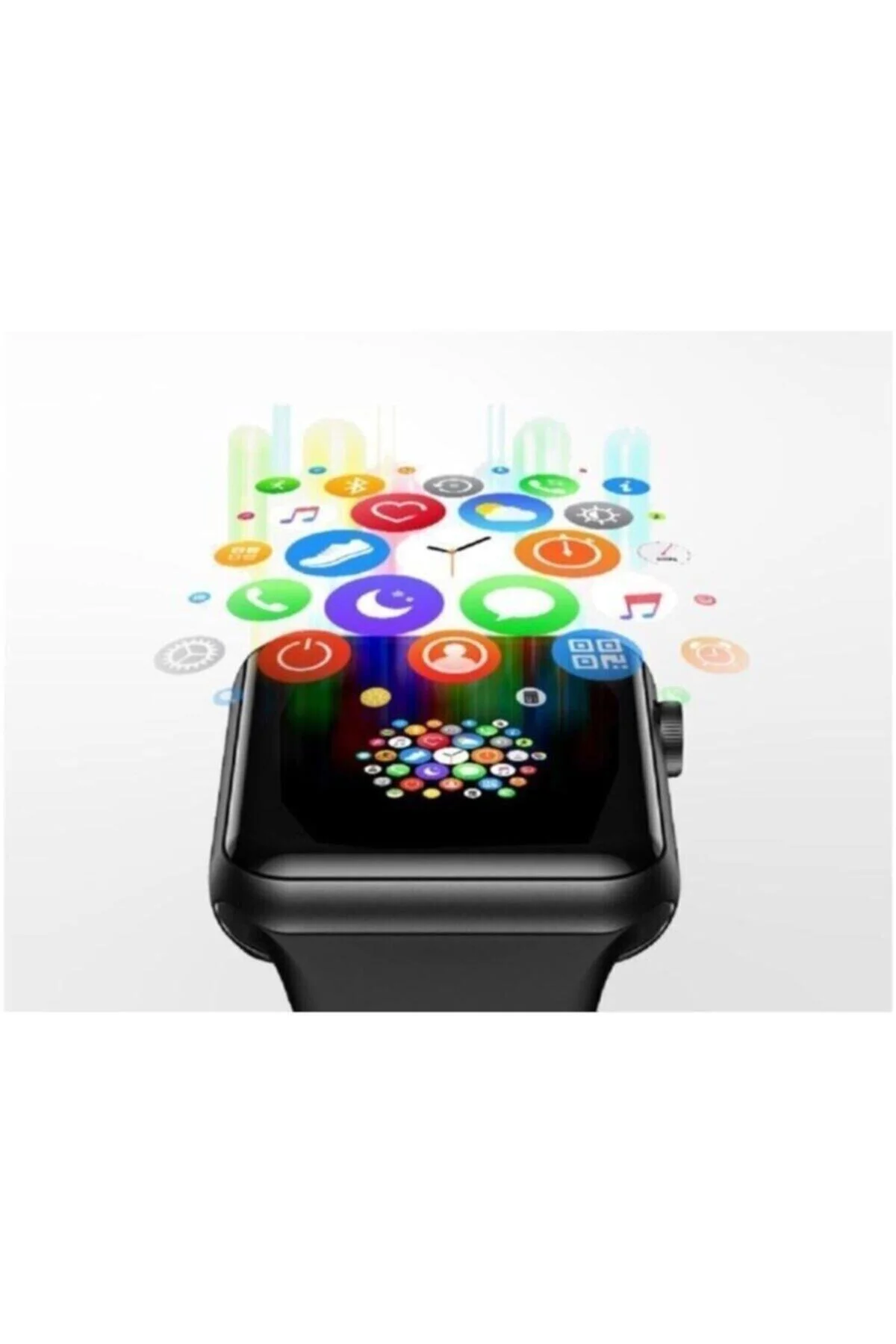 Watch6 Akıllı Saat Nabız Ölçer Çok Fonksiyonlu Ios Ve Android Uyumlu - pazariz Görsel 3