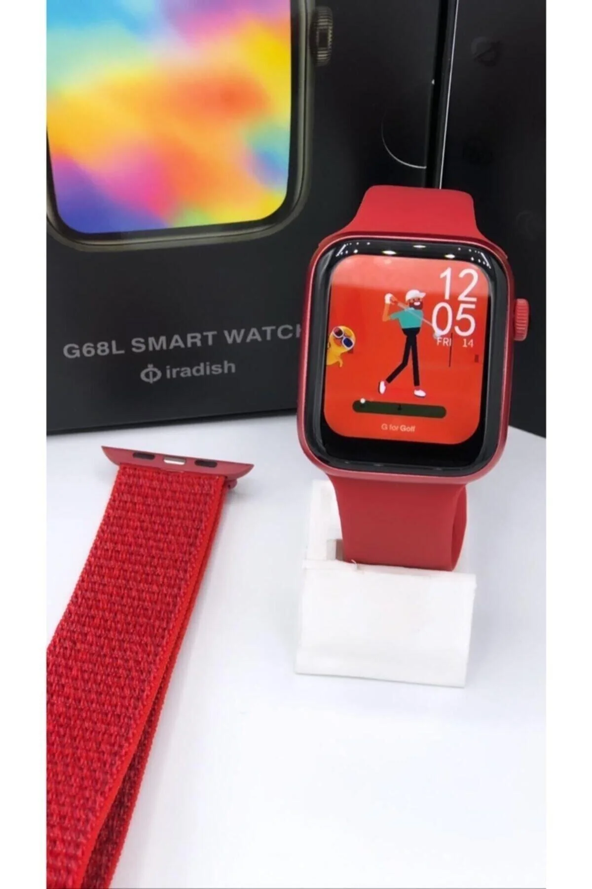 G68l Smart Watch 6s Akıllı Saat Konuşma Özellikli Türkçe Menü Yan Tuşlar Aktif Uygulama