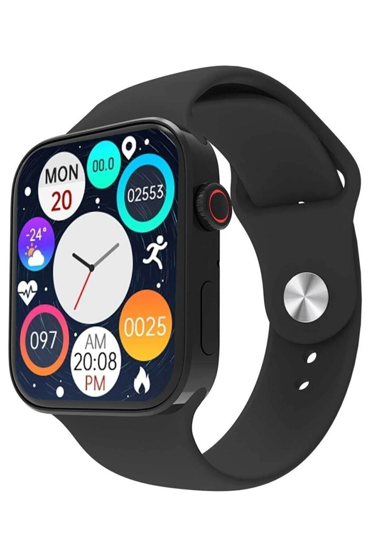 Watch 7 Pro Max Uyumlu Smartwatch Yeni Kasa Çift Tuş Aktif Konuşma Özellikli Türkçe Akıllı