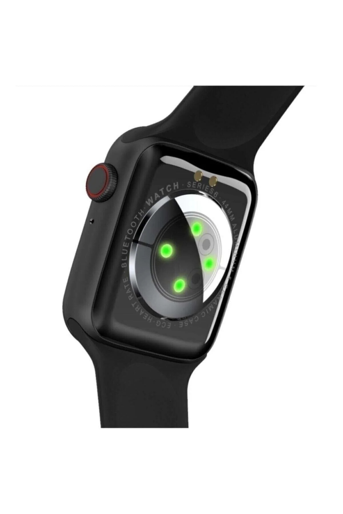 Watch 6 2023 Akıllı Saat Nabız Ölçer Çok Fonksiyonlu Siyah - pazariz Görsel 2