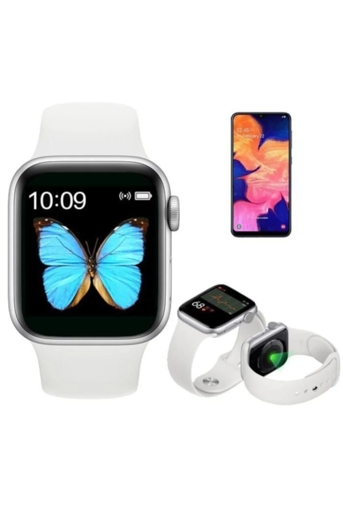 Akıllı Saat Smart Watch Türkçe Menülü Arama Cevaplama Modu Konuşma Özelliği Ios Android T500 - pazariz Görsel 4