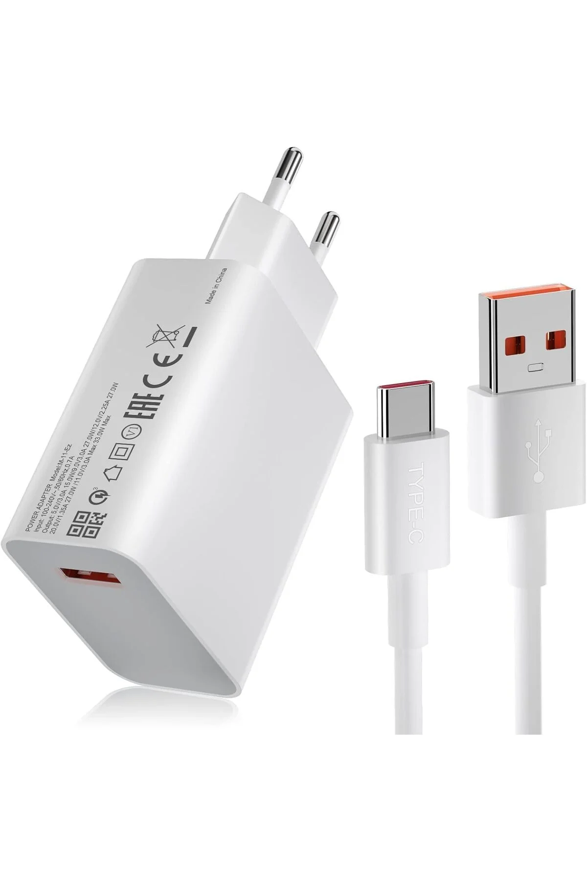 67 W QC 3.0 hızlı Charging Xiaomi/tüm Modellerle Uyumlu Type C Turbo Hızlı Şarj Aleti - pazariz Görsel 4