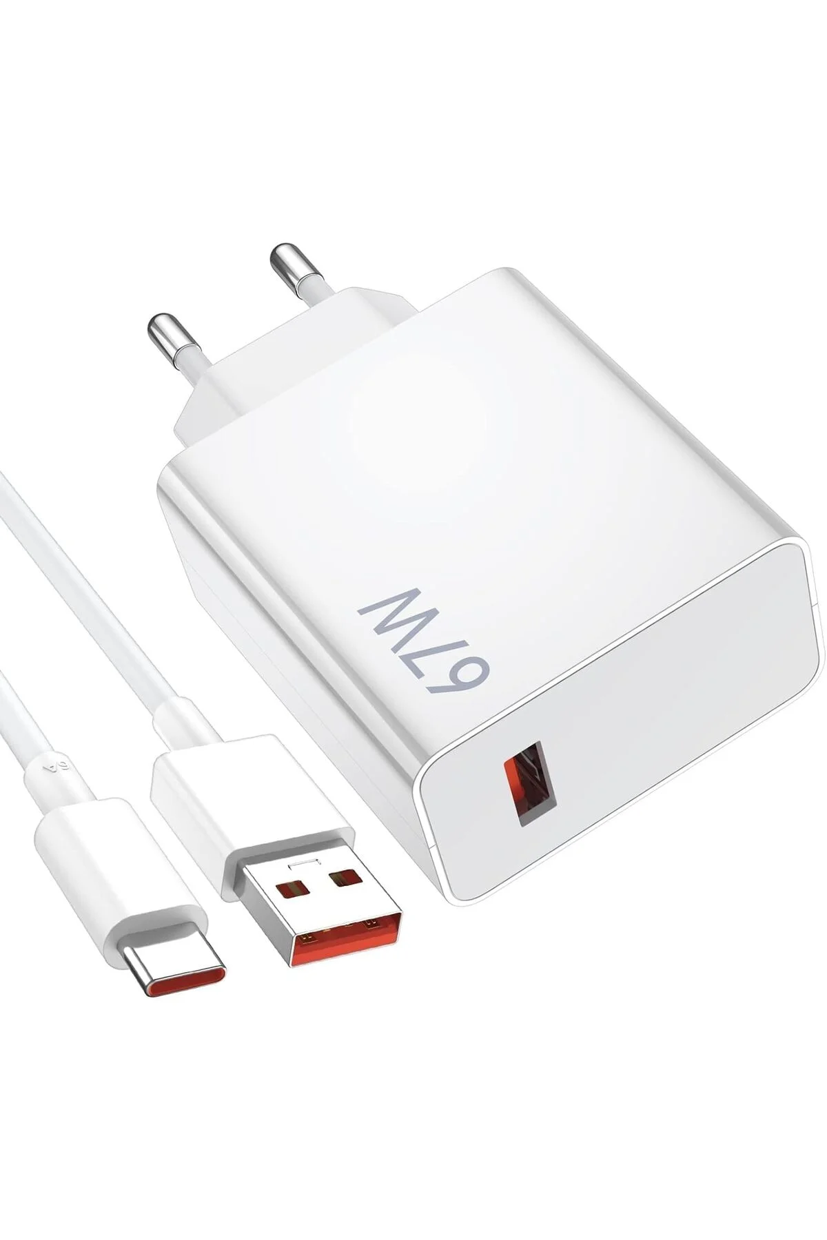 67 W QC 3.0 hızlı Charging Xiaomi/tüm Modellerle Uyumlu Type C Turbo Hızlı Şarj Aleti