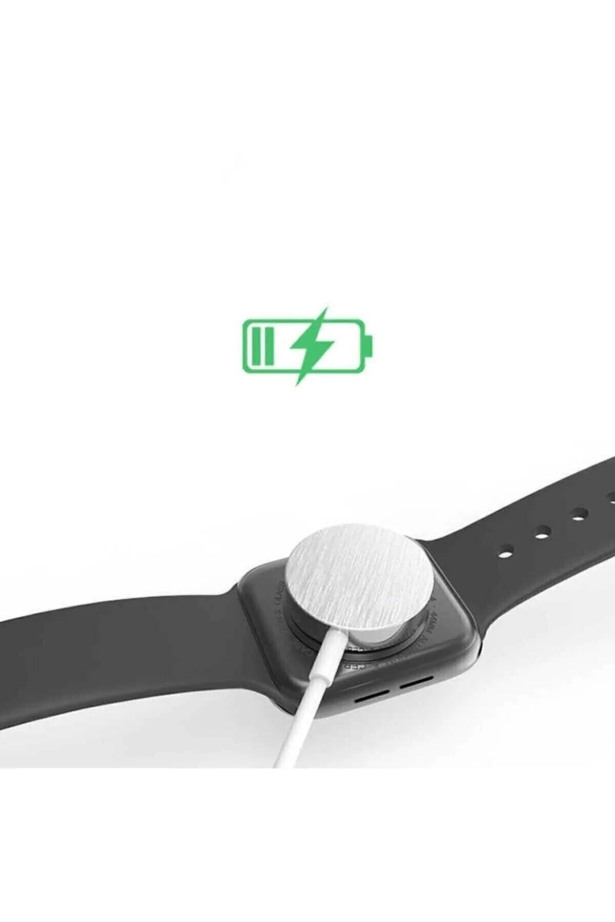 Watch Seri 1/2/3/4/5/6 Manyetik Usb Şarj Kablosu Aleti Hızlı Şarj Uyumlu - pazariz Görsel 5