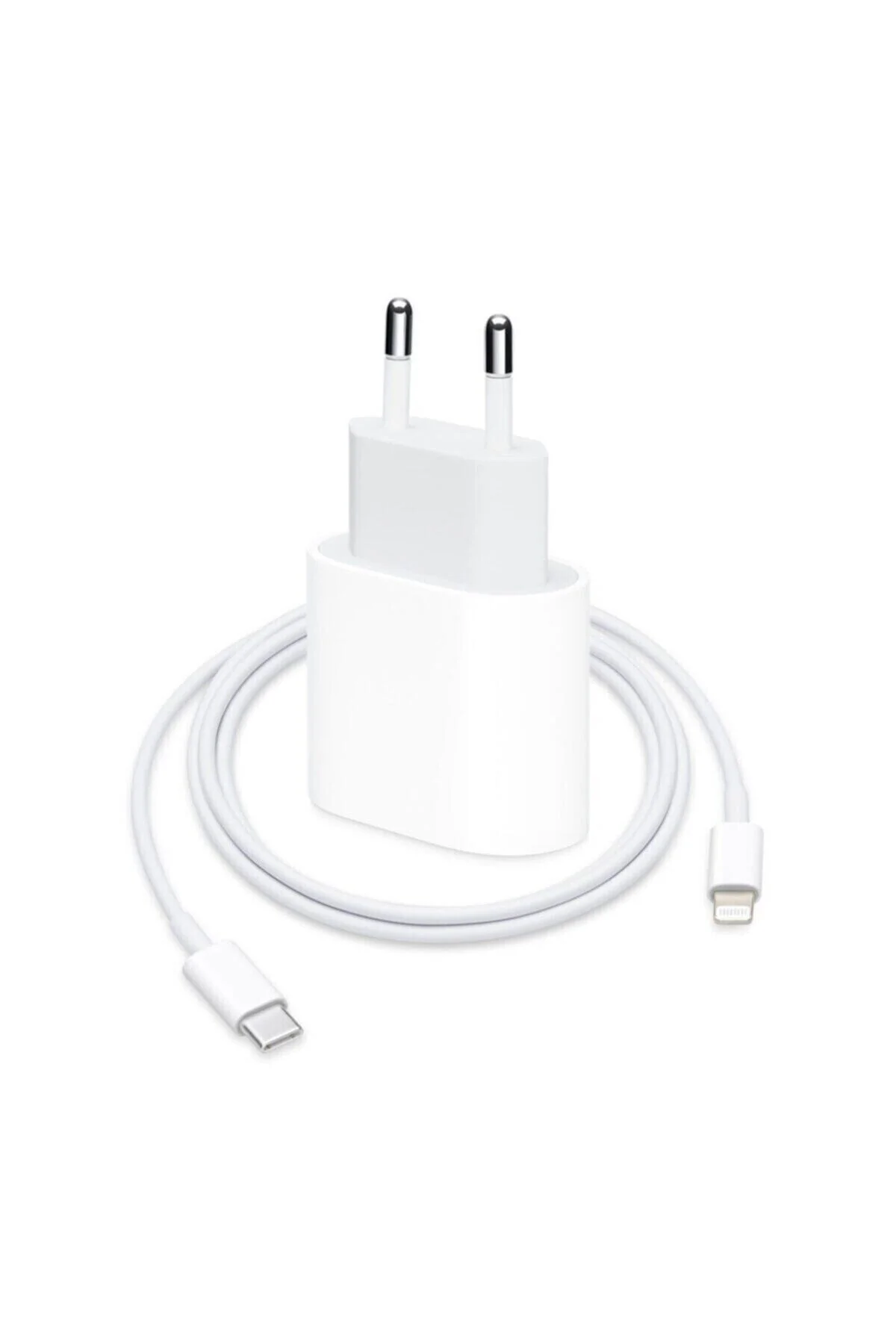 Iphone 8 11 12 Uyumlu Hızlı Şarj Aleti Seti 20w Adaptör Usb-c Kablo Adaptör Kablo
