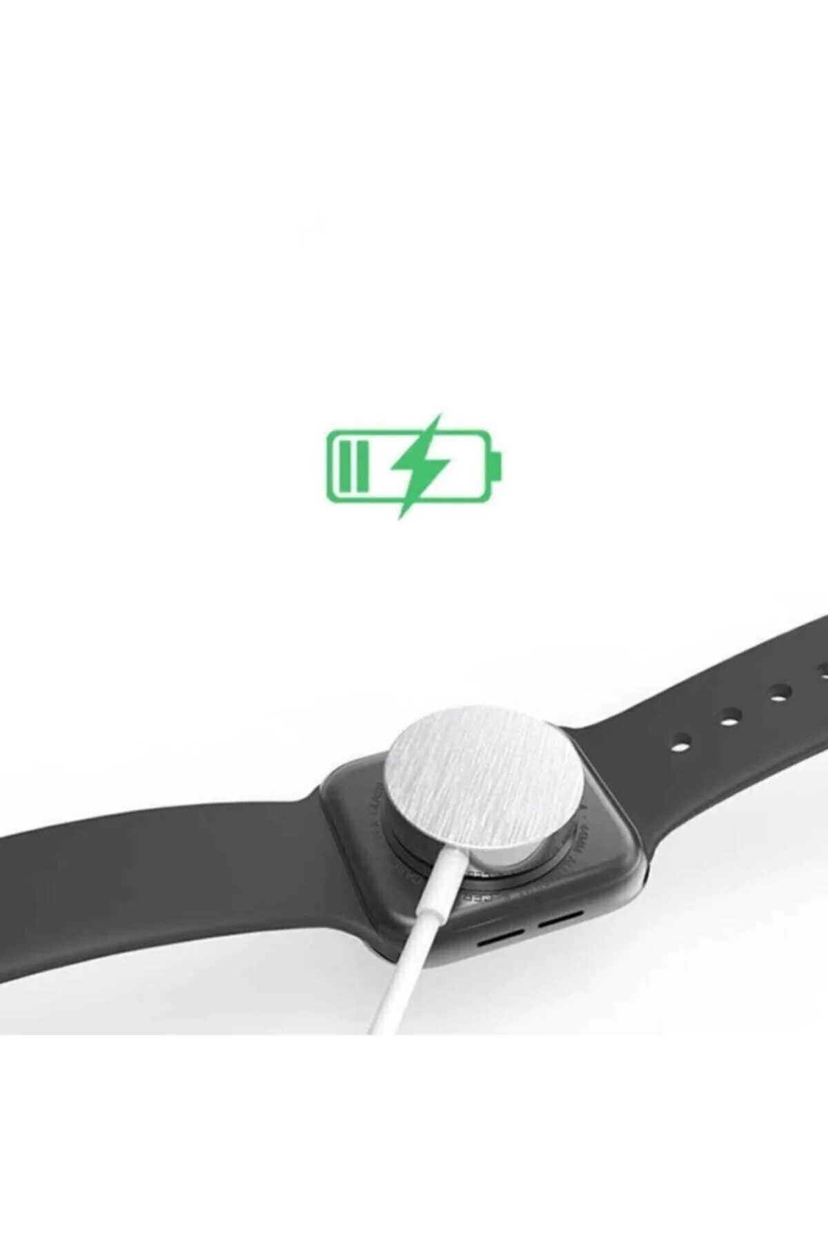 Watch Seri 1/2/3/4/5/6 Manyetik Usb Şarj Kablosu Aleti Hızlı Şarj Uyumlu - pazariz Görsel 5