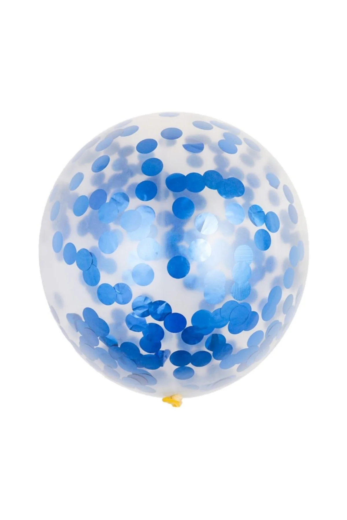 Pazarız Konfetili Balon Pullu Şeffaf Balon Seti 10 Adet - pazariz Görsel 6