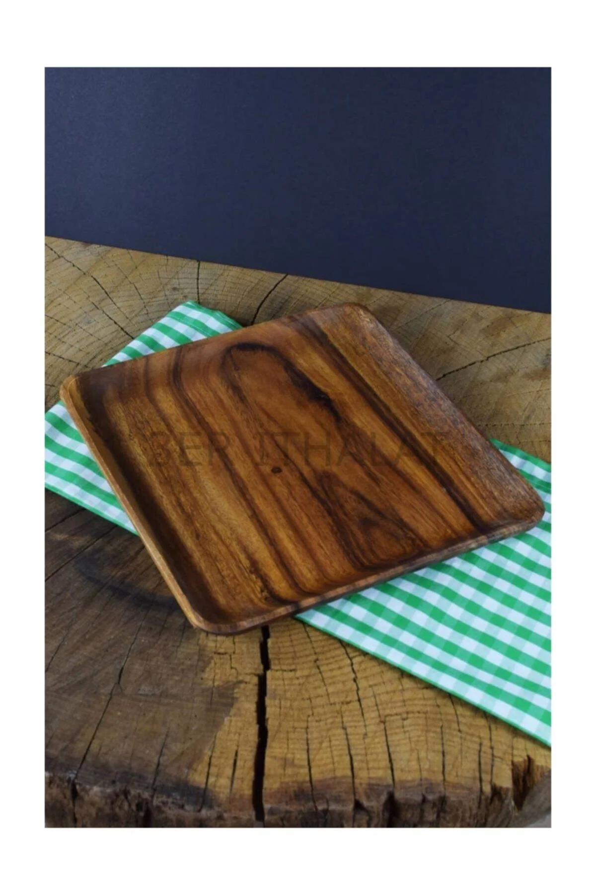 30 Cm Kare Sunum Tabağı