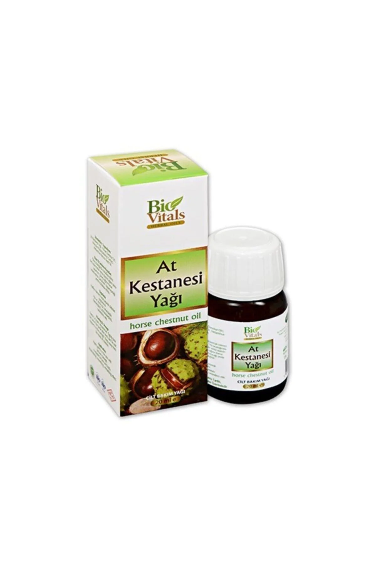 Bio Vitals At Kestanesi Cilt Bakım Yağı 20ml - pazariz Görsel 2