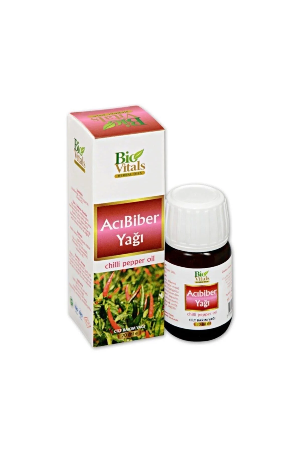 Bio Vitals Acı Biber Yağı 20 Ml