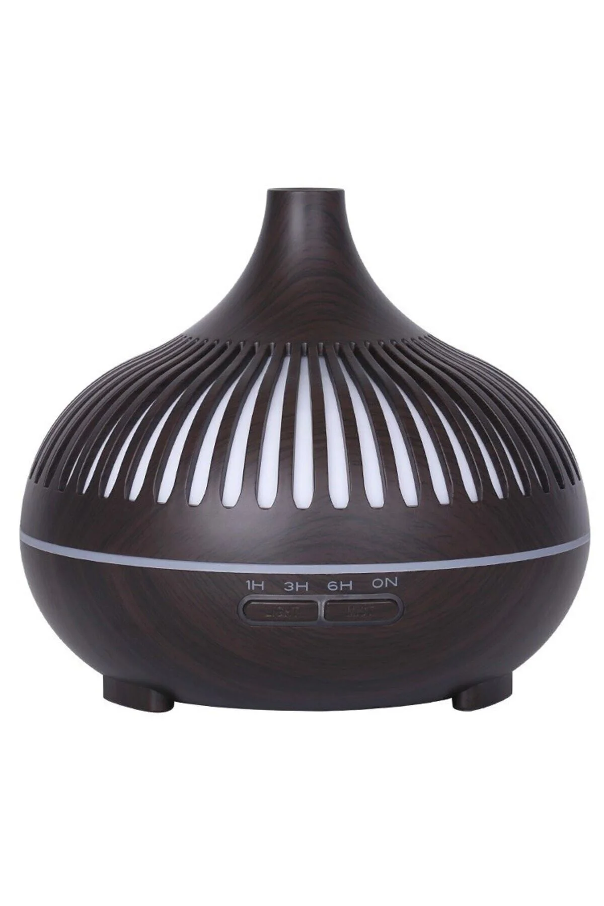 Aroma Difüzörü Buhar Ultrasonik 7 Renk Led Işıklı Aromatik Oda Kokusu Hava Nemlendirici 550