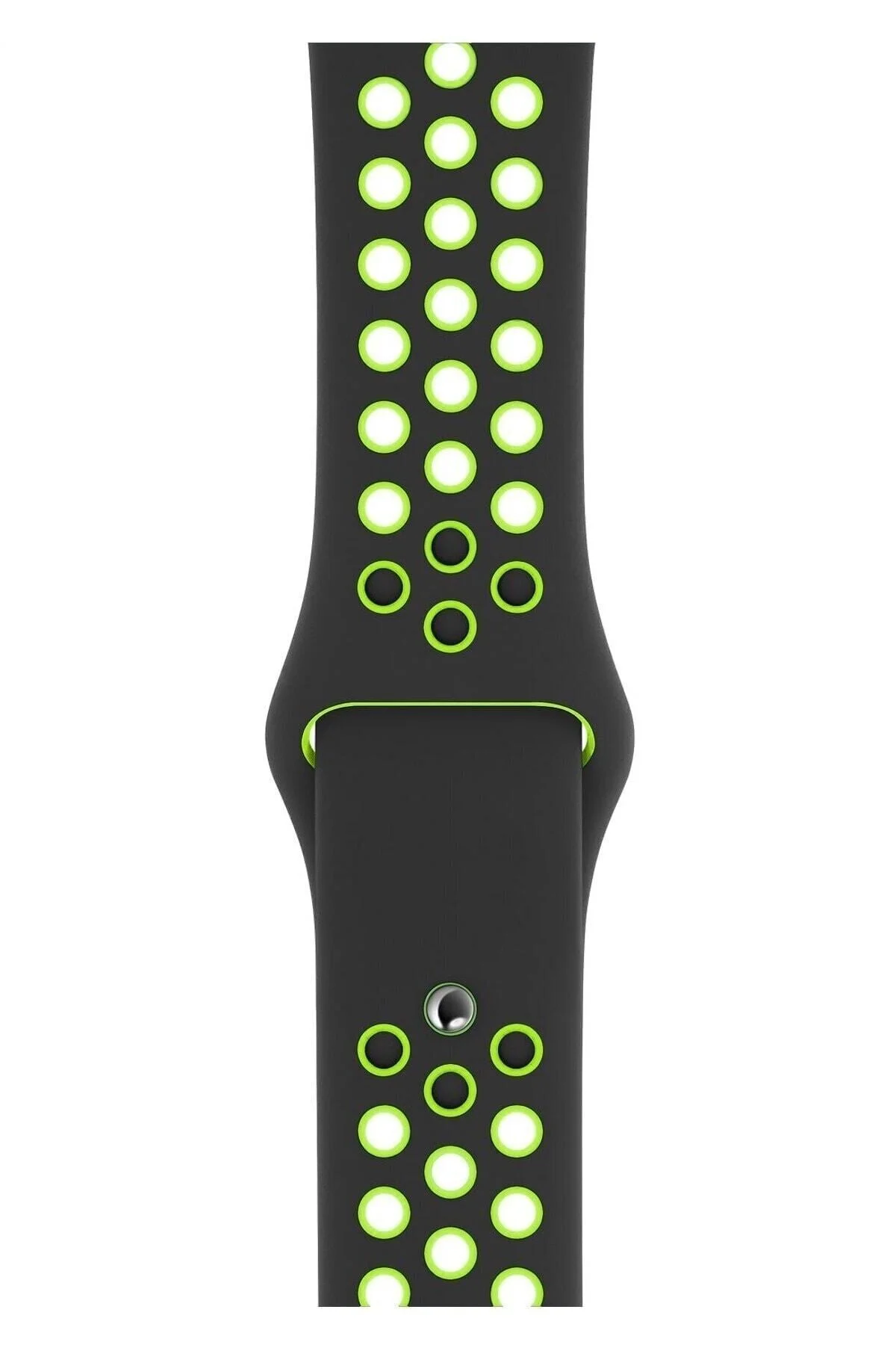 Apple Watch Uyumlusilikon Kayış Delikli Kordon 1 2 3 4 5 6 7 Se 42mm/44mm/45mm