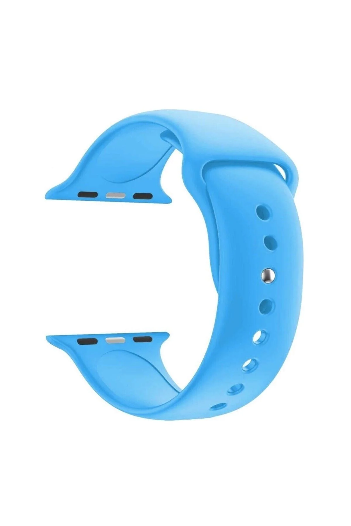 Apple Watch Uyumlu 42mm A+ Yüksek Kalite Spor Klasik Silikon Kordon Kayış Bileklik