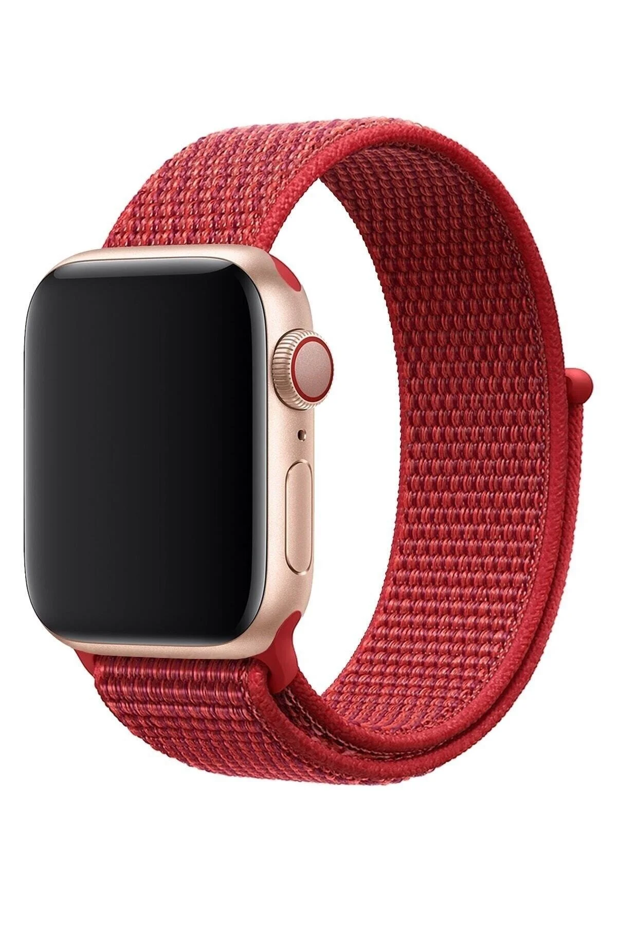 Apple Watch Uyumlu 1-2-3-4-5-6-7-se Serisi 42mm - 44mm - 45mm Uyumlu Spor Kumaş Kordon - pazariz Görsel 7