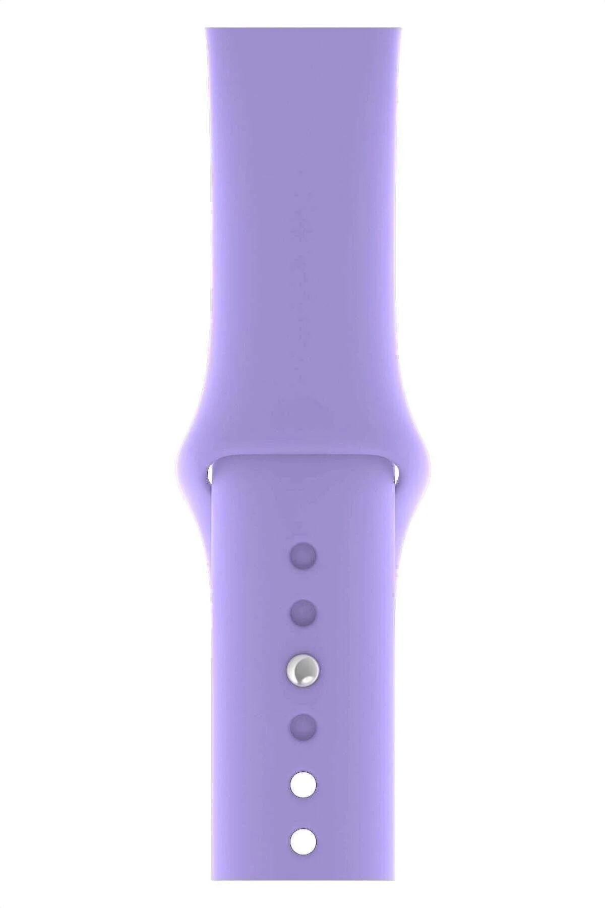Apple Watch Uyumlu 3 4 5 6 7 8 Se Delikli 42 44 45mm Kordon Kayış Bileklik Klasik Silikon