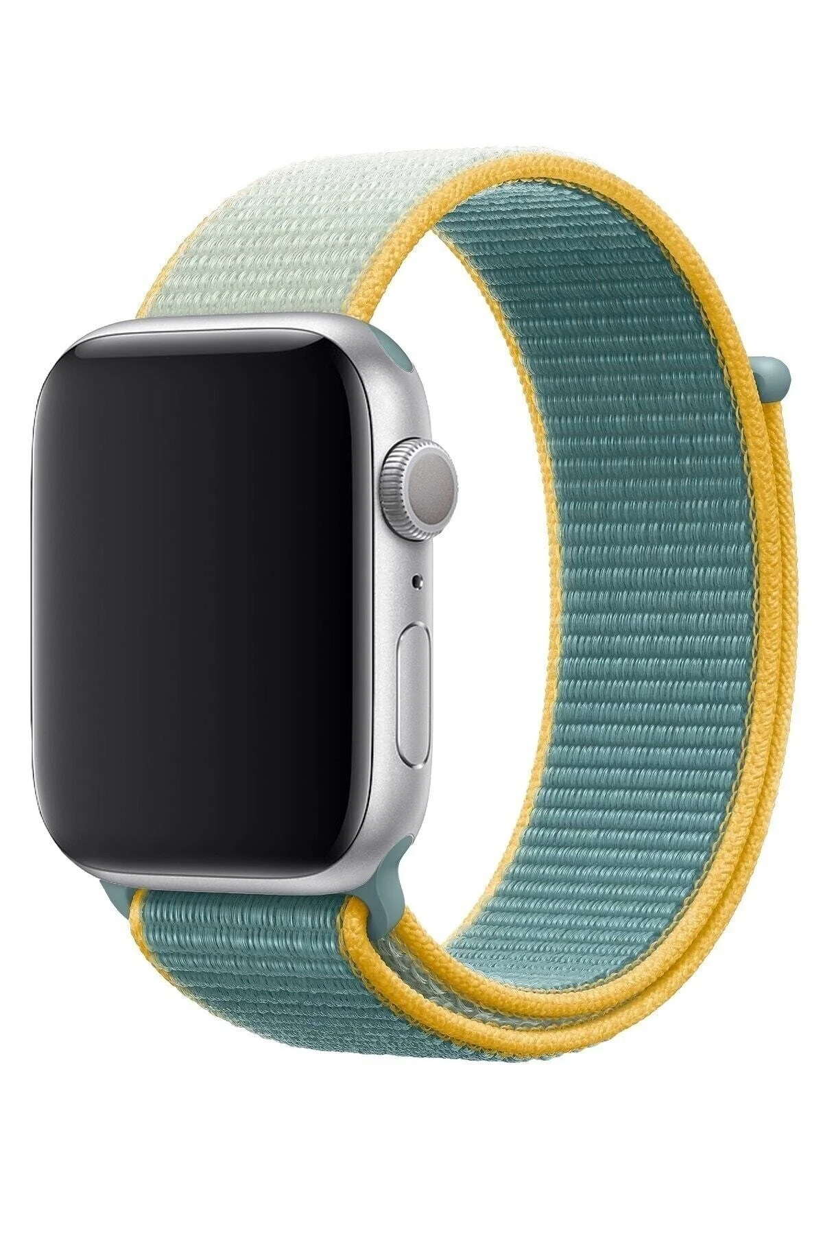 Apple Watch Uyumlu 1-2-3-4-5-6-7-se Serisi 42mm - 44mm - 45mm Uyumlu Spor Kumaş Kordon - pazariz Görsel 5