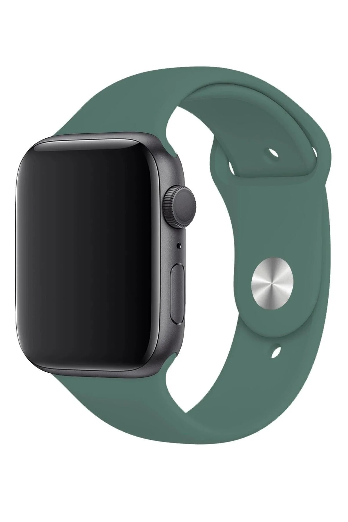 Apple Watch Uyumlu 3 4 5 6 7 8 Se Delikli 38 40 41mm Spor Slikon Kordon Kayış Bileklik - pazariz Görsel 3