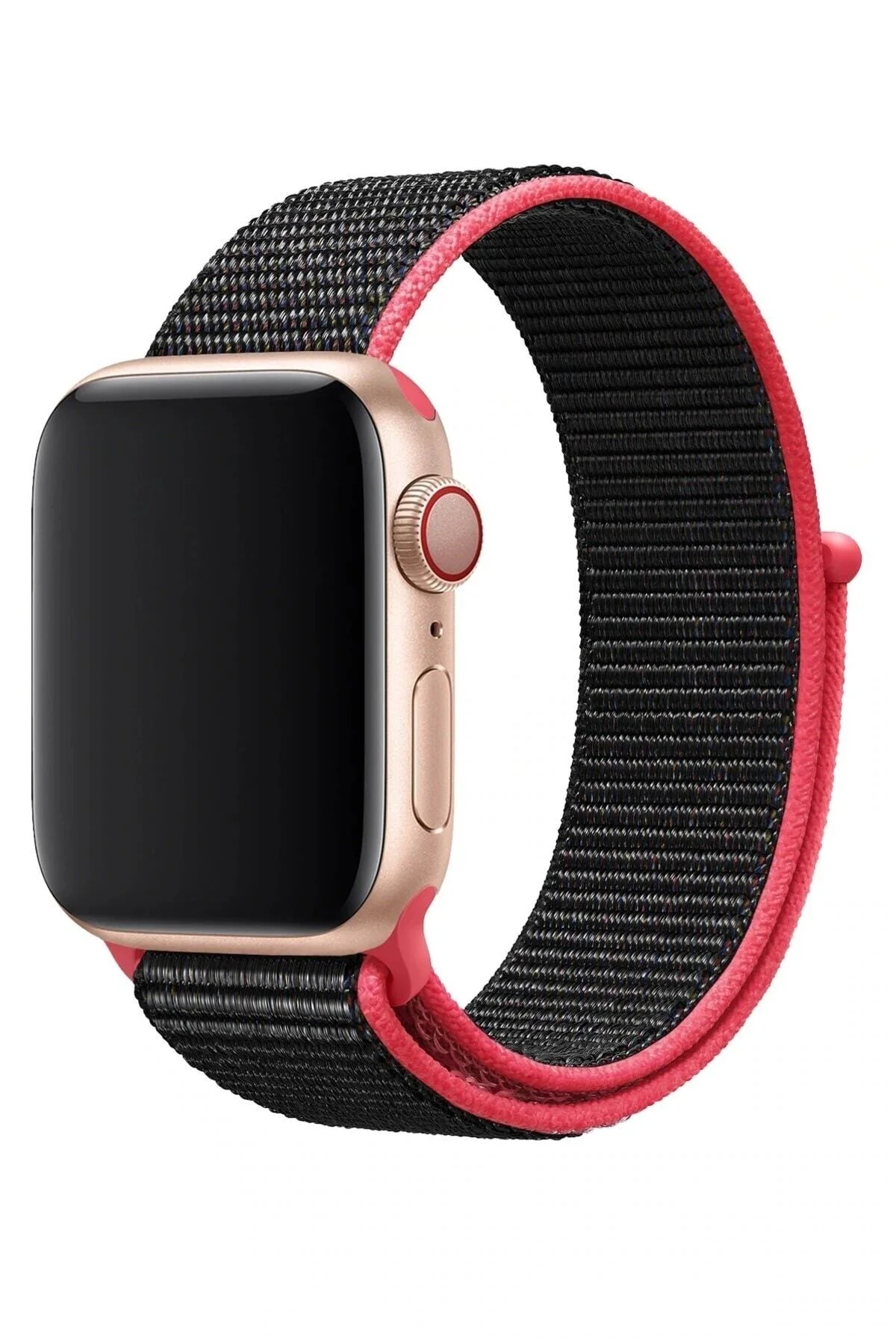Apple Watch Uyumlu 1-2-3-4-5-6-se-7 Serisi 42mm - 44mm - 45mm Uyumlu Spor Kumaş Kordon - pazariz Görsel 7
