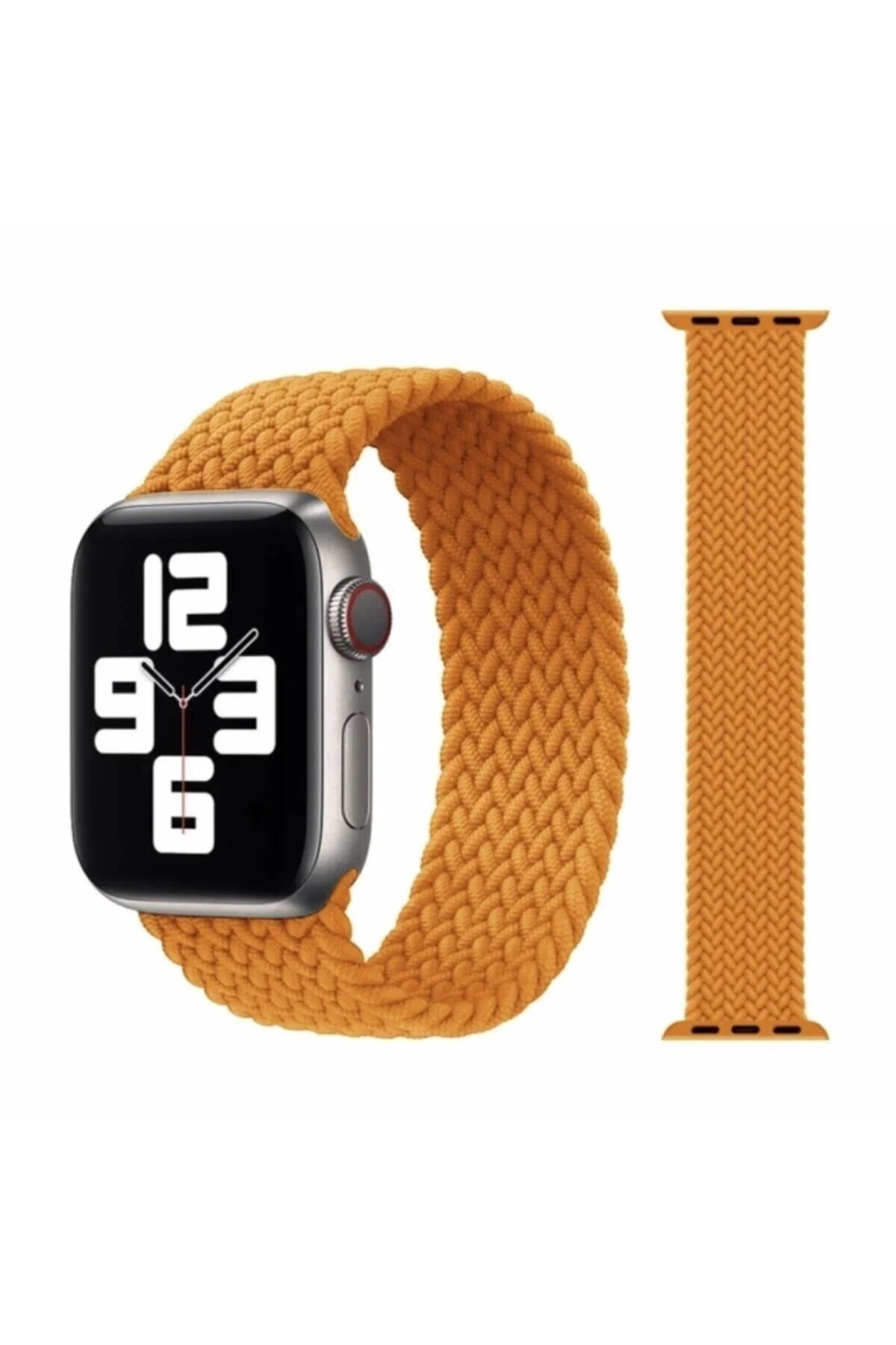 Apple Watch Uyumlu Uyumlu 42 / 44mm Örgülü Esnek Kordon