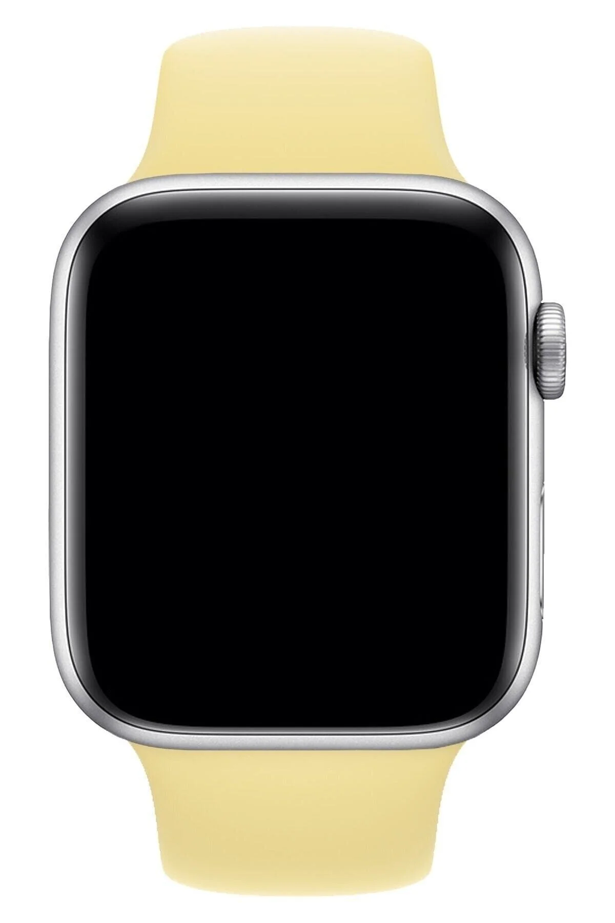 Apple Watch Uyumlu 3 4 5 6 7 8 Se Delikli 42 44 45mm Kordon Kayış Bileklik Klasik Silikon - pazariz Görsel 3