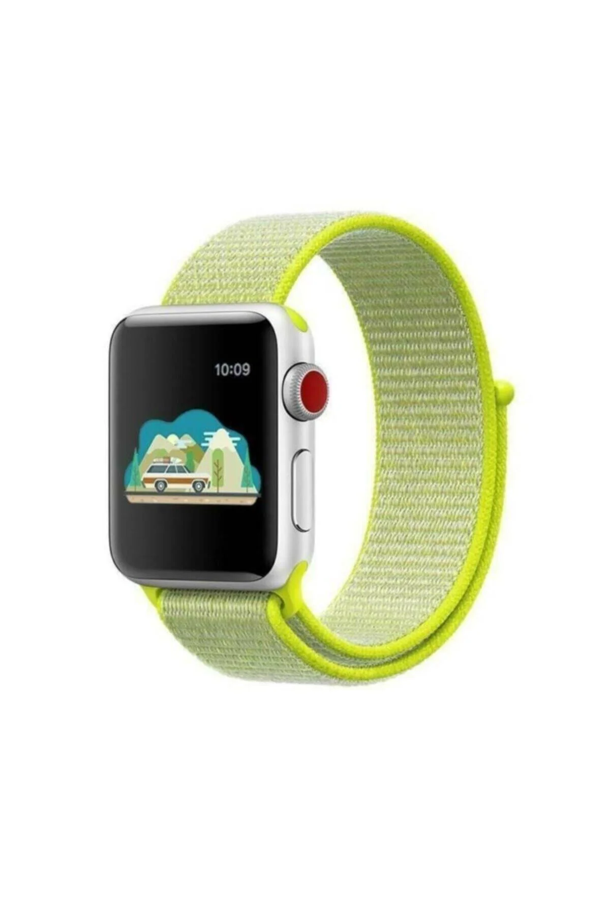 Apple Watch Uyumlu 42 44 Mm Hasır Kordon