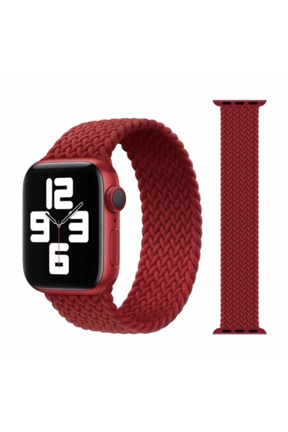 Watch Uyumlu Uyumlu 42 / 44mm Örgülü Esnek Kordon