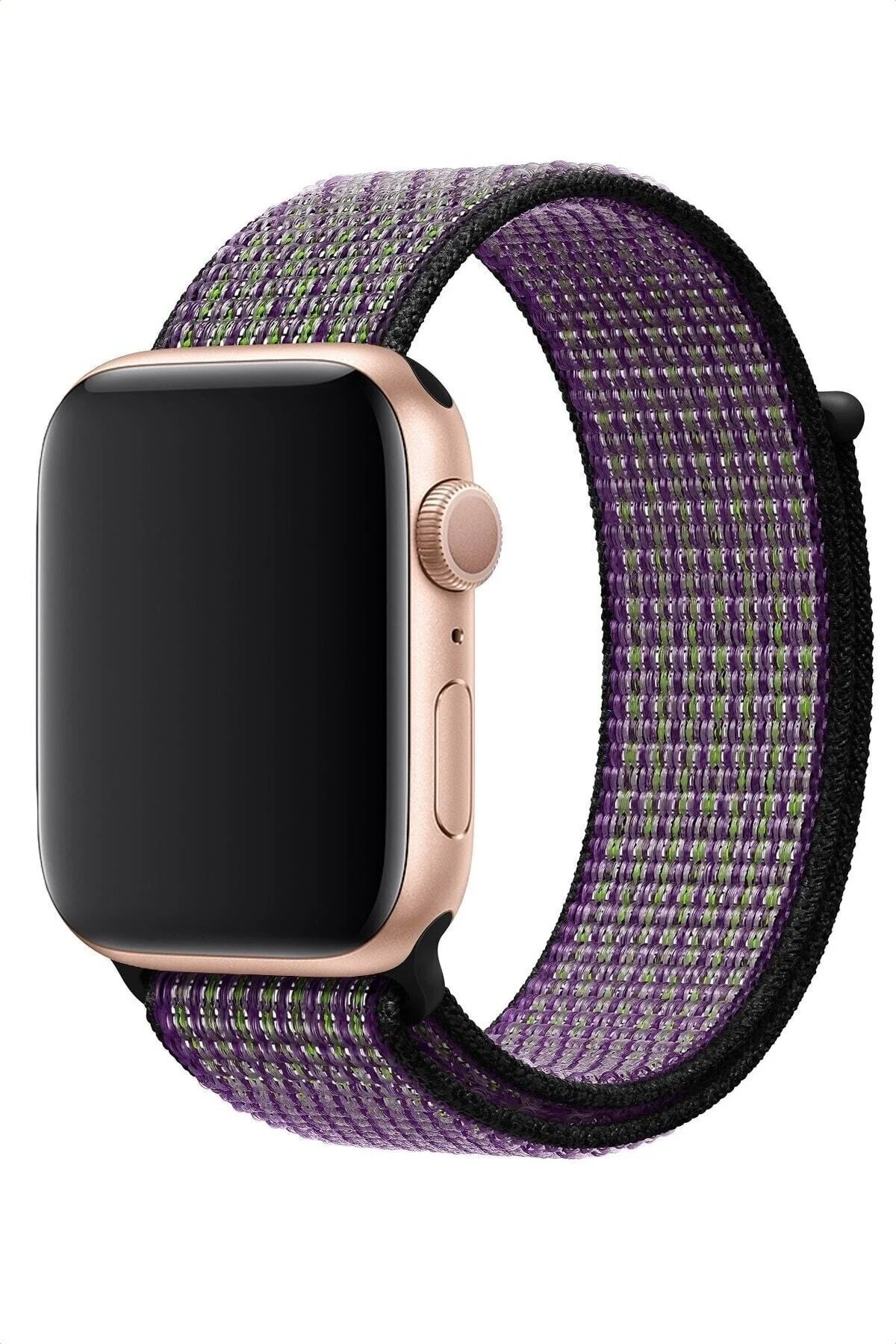 Apple Watch Uyumlu 1-2-3-4-5-6-7-se Serisi 38mm - 40mm -41mm Uyumlu Spor Kumaş Kordon - pazariz Görsel 7