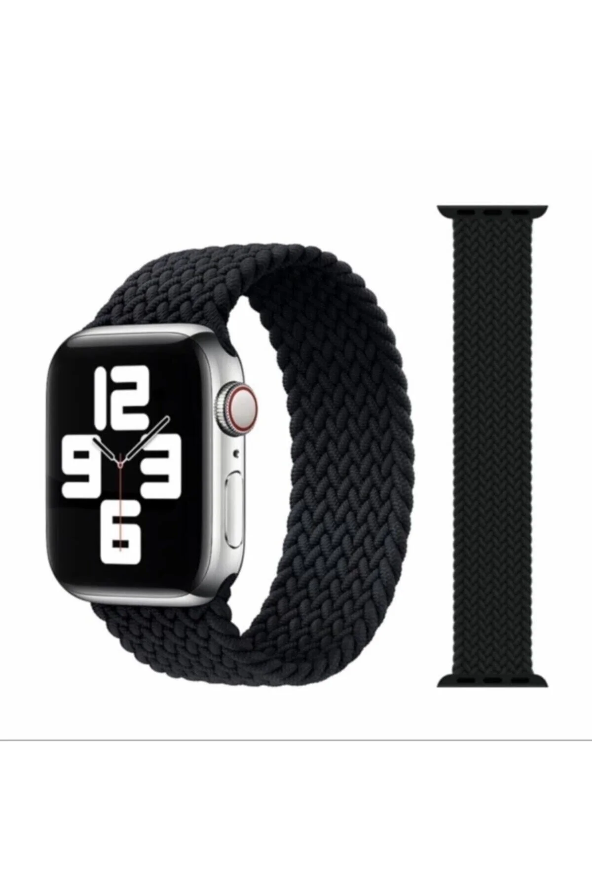 Apple Watch Uyumlu Uyumlu 42 / 44mm Örgülü Esnek Kordon