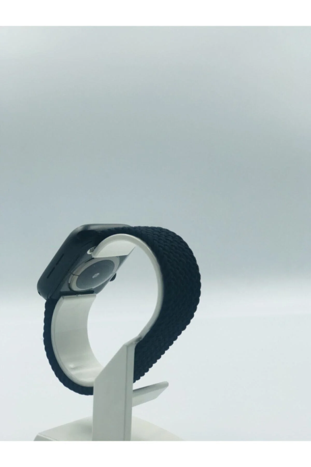Apple Watch Uyumlu Uyumlu 42 / 44mm Örgülü Esnek Kordon - pazariz Görsel 3