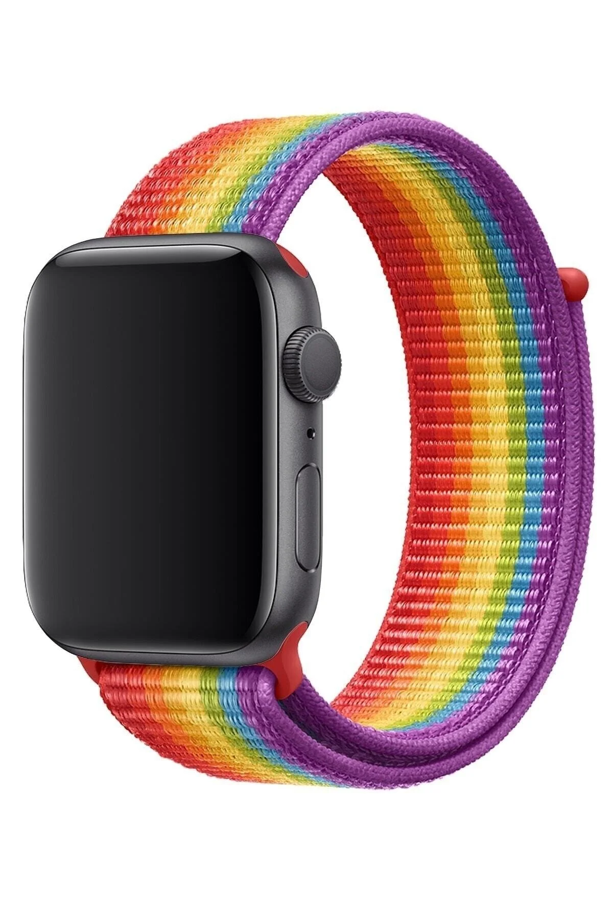 Apple Watch Uyumlu 1-2-3-4-5-6-7-se Serisi 38mm - 40mm -41mm Uyumlu Spor Kumaş Kordon - pazariz Görsel 3