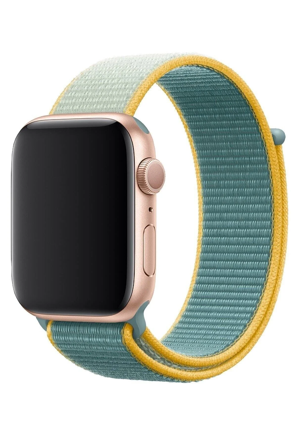 Apple Watch Uyumlu 1-2-3-4-5-6-7-se Serisi 42mm - 44mm - 45mm Uyumlu Spor Kumaş Kordon - pazariz Görsel 4
